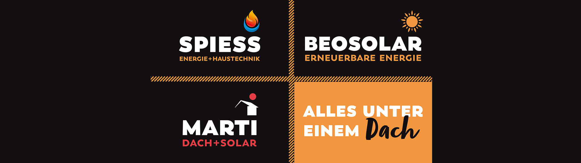 Fusion Marti Dach + Solar AG und beosolar.ch GmbH 